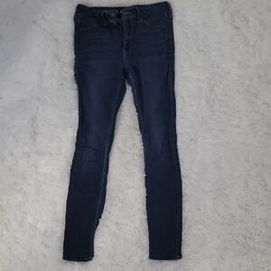 Hollister Women's Navy Skinny Jeans